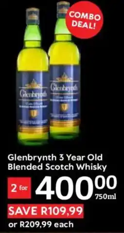 Oxford Freshmarket Glenbrynth 3 Year Old Blended Scotch Whisky offer