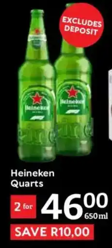 Oxford Freshmarket Heineken Quarts offer