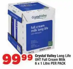 OK Foods Crystal Valley Long Life UHT Full Cream Milk offer