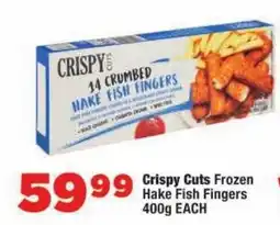 OK Foods Crispy Cuts Frozen Hake Fish Fingers offer