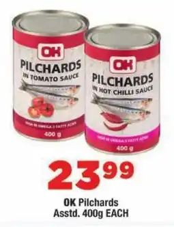 OK Foods OK Pilchards Assorted offer