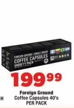OK Foods Foreign Ground Coffee Capsules offer