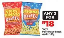 OK Foods Tait's Puffs Maize Snack Assorted offer