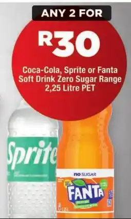 OK Foods Coca-Cola, Sprite or Fanta Soft Drink Zero Sugar Range offer