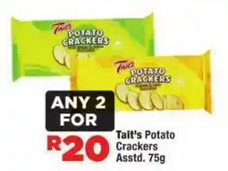 OK Foods Tait's Potato Crackers offer