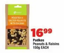OK Foods Padkos Peanuts & Raisins offer