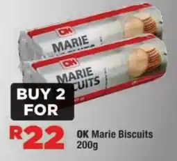 OK Foods OK Marie Biscuits offer