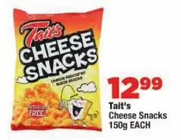 OK Foods Tait's Cheese Snacks offer