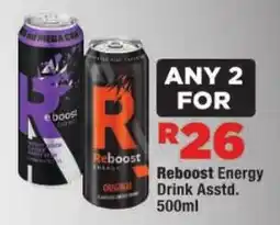 OK Foods Reboost Energy Drink Assstd. offer