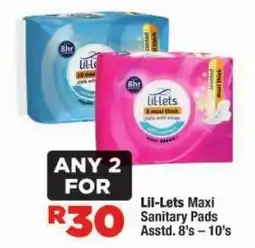 OK Foods Lil-Lets Maxi Sanitary Pads offer