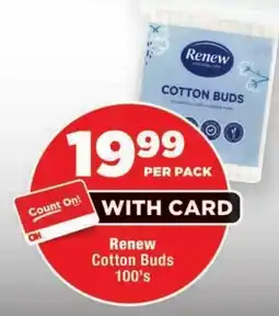OK Foods Renew Cotton Buds offer
