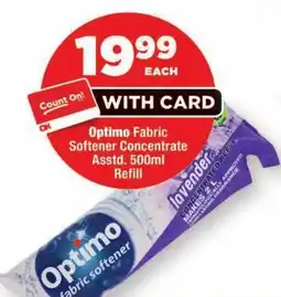OK Foods Optimo Fabric Softener Concentrate offer