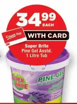 OK Foods Super Brite Pine Gel Asstd. offer