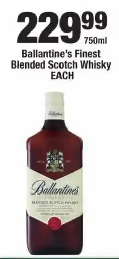 OK Liquor Ballantine's Finest Blended Scotch Whisky offer
