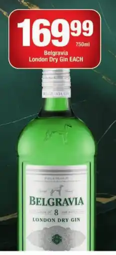 OK Liquor Belgravia London Dry Gin offer