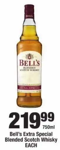 OK Liquor Bell's Extra Special Blended Scotch Whisky offer