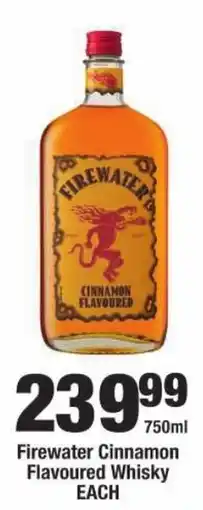 OK Liquor Firewater Cinnamon Flavoured Whisky offer