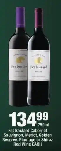OK Liquor Fat Bastard Red Wine offer