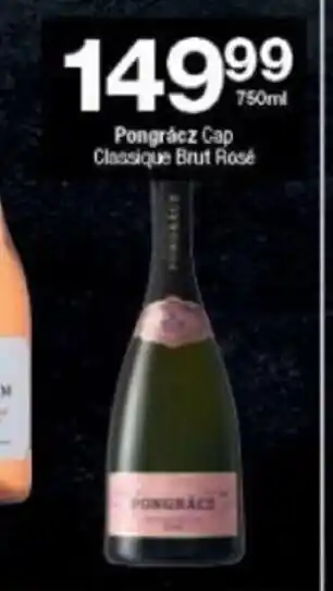 Checkers Pongracz Cap Classique Brut Rose 750ml offer