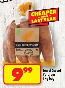 Shoprite JEWEL SWEET POTATOES 1kg bag offer