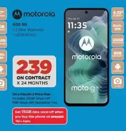 HiFi Corp Motorola G35 5G offer