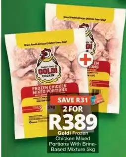 Checkers Goldi Frozen Chicken Mixed Portions offer