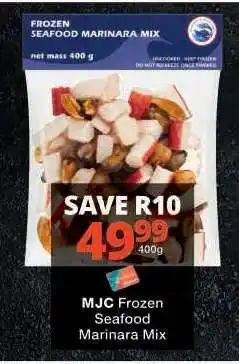 Checkers MJC Frozen Seafood Marinara Mix offer