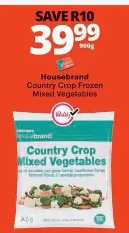Checkers Housebrand Country Crop Frozen Mixed Vegetables offer