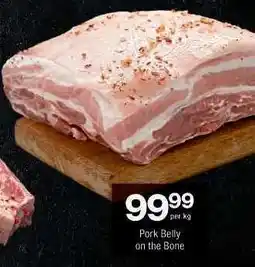 Checkers Pork Belly on the Bone offer