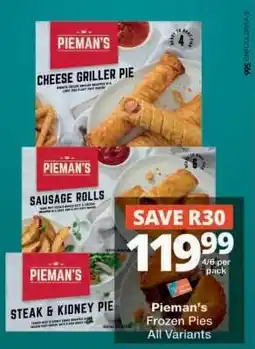 Checkers Pieman's Frozen Pies offer