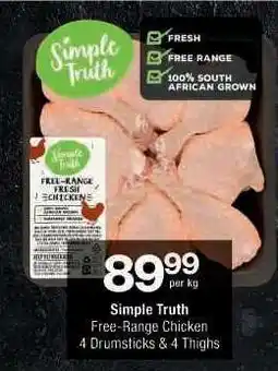 Checkers Simple Truth Free-Range Chicken offer