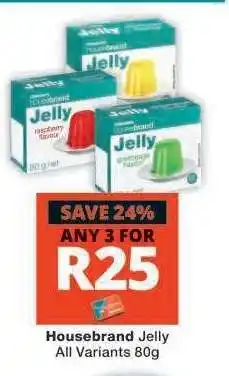 Checkers Housebrand Jelly offer