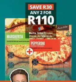 Checkers Bella Vita Frozen Pizza All Variants offer