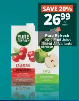 Checkers Pure Refresh offer