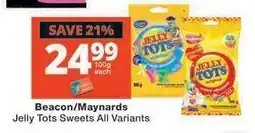 Checkers Beacon Maynards Jelly Tots Sweets All Variants offer