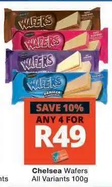 Checkers Chelsea Wafers offer