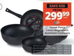 Checkers Flonal Pietra Lavica Magmatech Aluminium Cookware offer