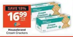 Checkers Housebrand Cream Crackers offer