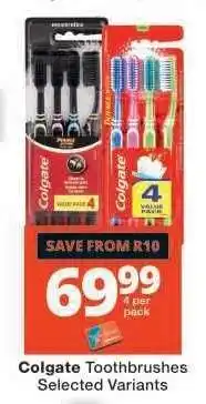 Checkers Colgate Toothbrushes offer