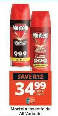Checkers Mortein Insecticide offer