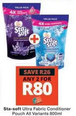 Checkers Sta-soft Ultra Fabric Conditioner offer