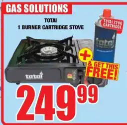Boxer Totai 1 Burner Cartridge Stove offer