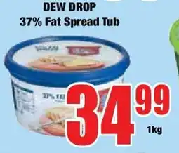 Boxer DEW DROP 37% Fat Spread Tub offer