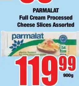 Boxer PARMALAT Full Cream Processed Cheese Slices Assorted offer