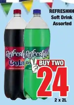 Boxer REFRESHHH Soft Drink Assorted offer