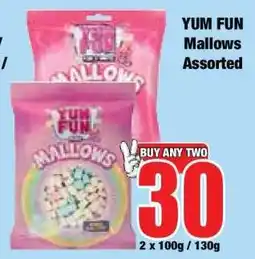 Boxer YUM FUN Mallows Assorted offer
