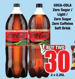 Boxer COCA-COLA Zero Sugar / Light / Zero Sugar Zero Caffeine Soft Drink offer