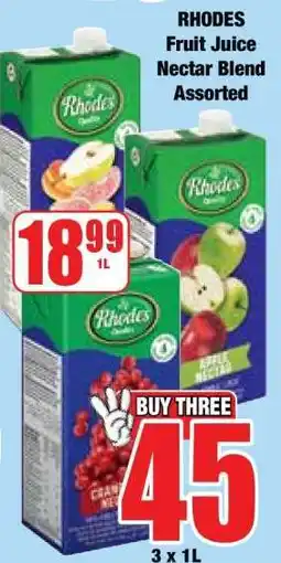 Boxer RHODES Fruit Juice Nectar Blend Assorted offer
