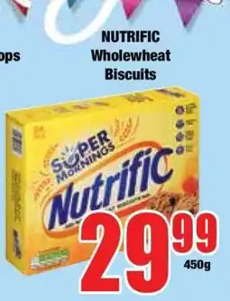 Boxer NUTRIFIC Wholewheat Biscuits offer