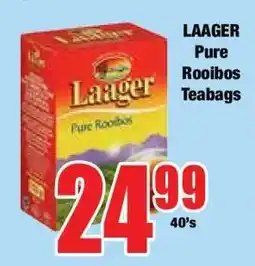 Boxer Laager Pure Rooibos Teabags offer